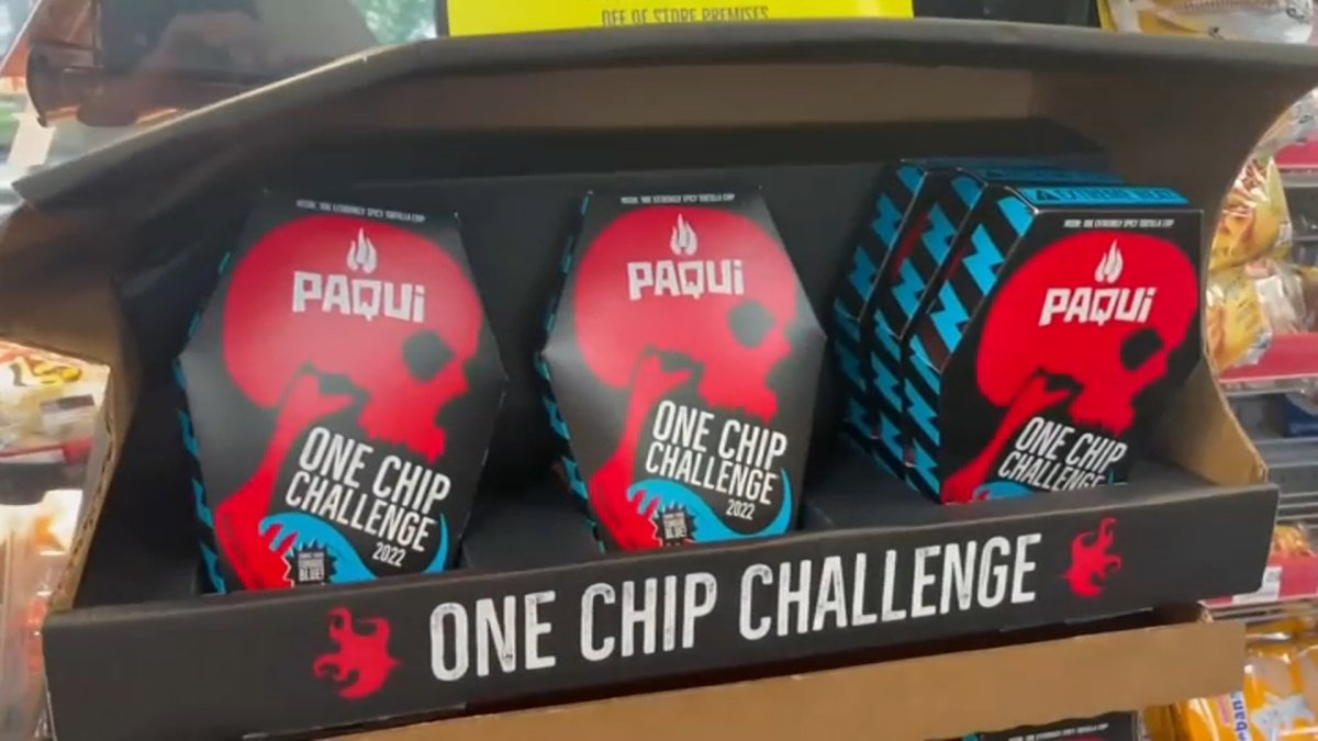 Paqui 'One Chip Challenge' removed from shelves following teen's death -  Top Class Actions