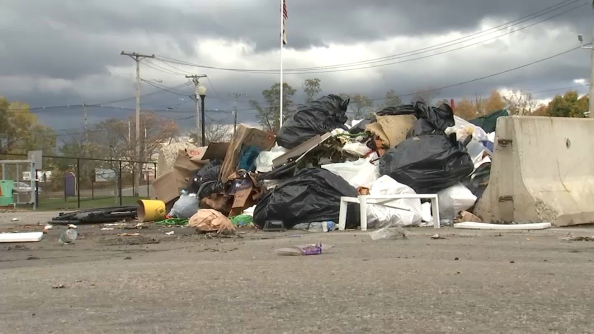 Trash Piles Up in Reading After New Company Takes Over NBC Boston