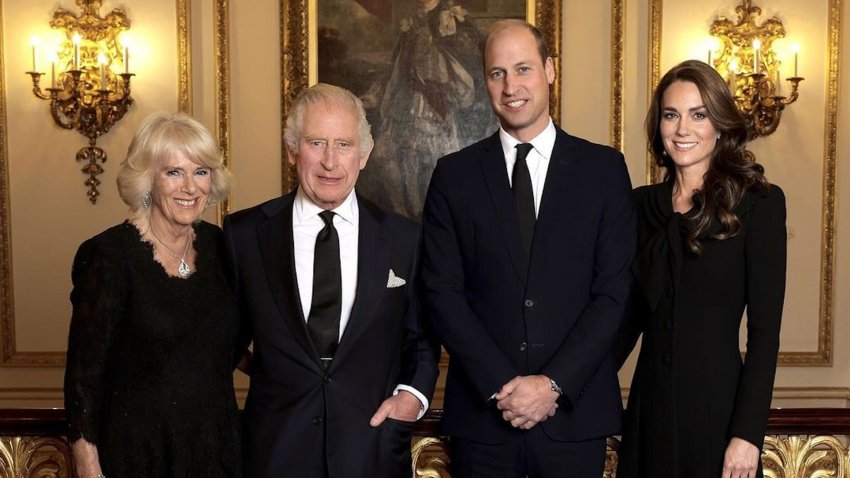 Princess Catherine, Prince William, King Charles & Queen Camilla Pose In New Photo
