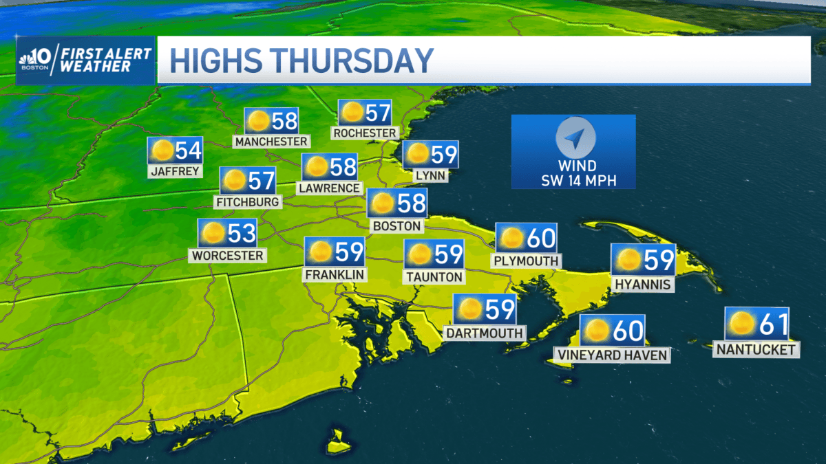 Frosty Mornings, But Clear Air Continues Into the Weekend – NBC Boston