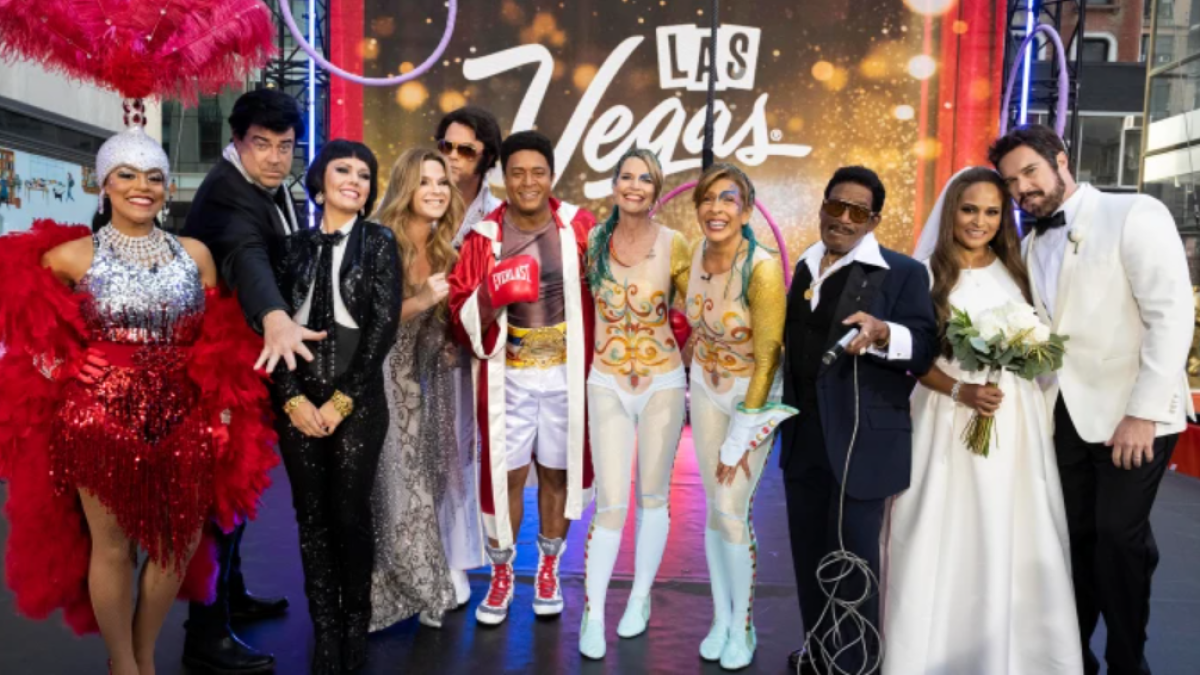 See TODAY Show Hosts Las VegasThemed Halloween Costumes NBC Boston