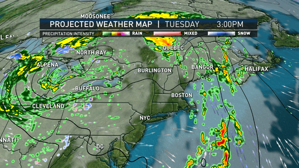 New England Weather: Rainy Morning, Then Sun Emerges – NBC Boston