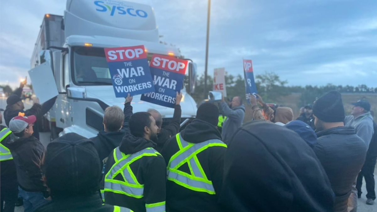 Trucker Strike Raises Concerns About Disrupted Food Delivery Across New England
