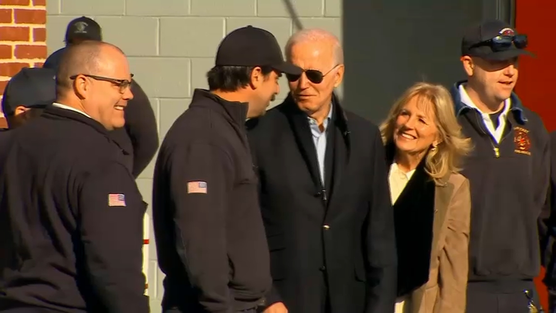 President Joe Biden Brings Thanksgiving Pies To Nantucket First ...