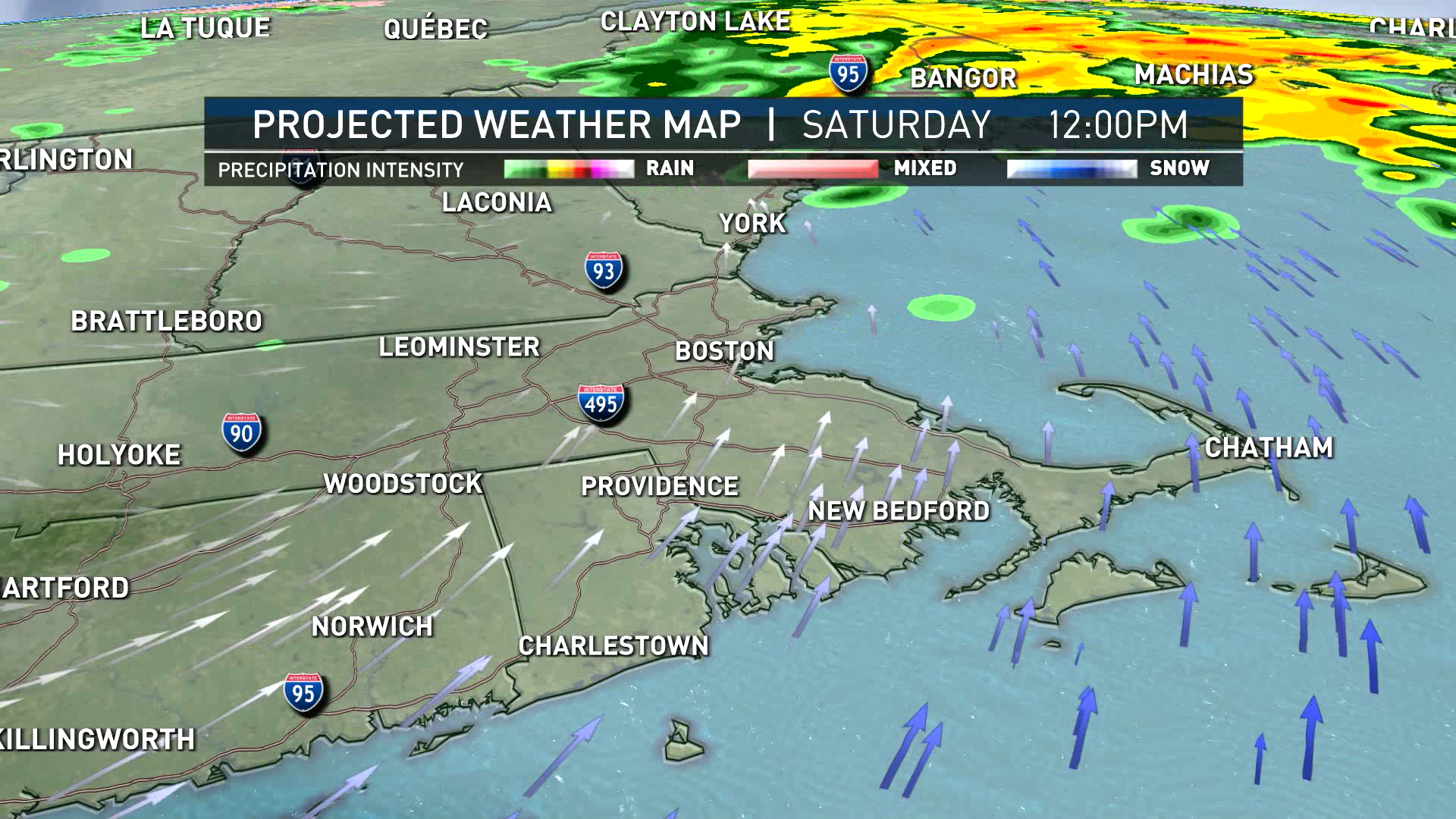 As Nicole strengthens while approaching Florida, how will its remnants  impact Boston?