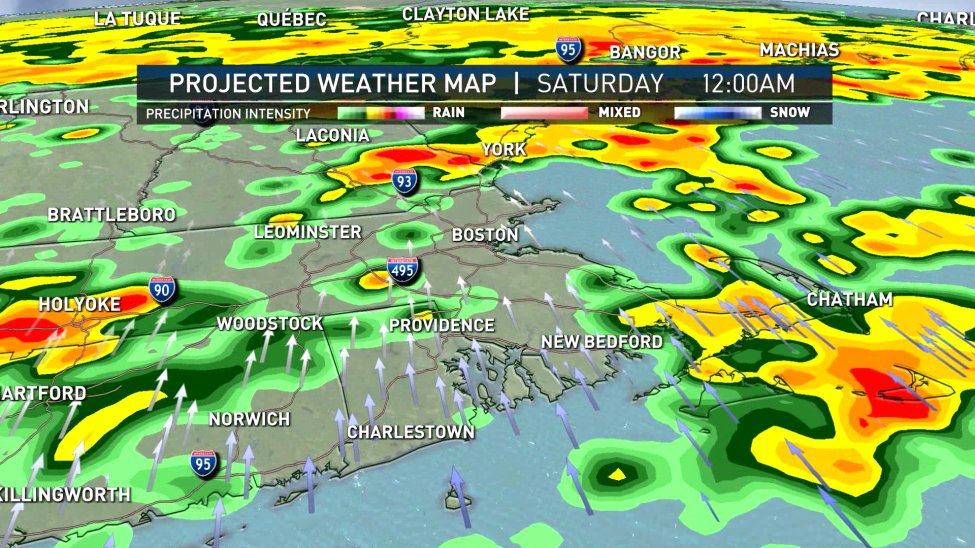 Boston Weather Radar: Timing the Storm Hitting Mass. Friday – NBC Boston