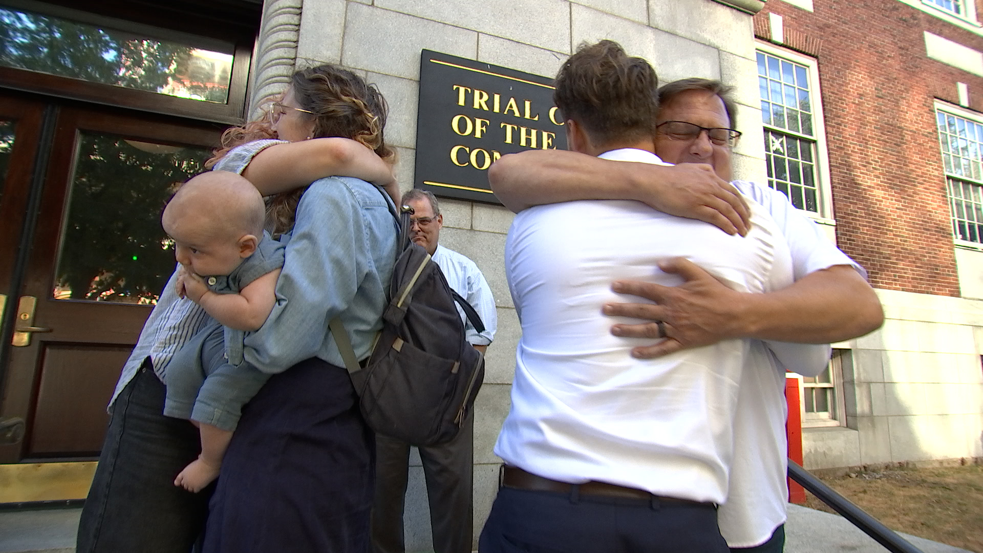 Mass DCF Oversight Proposal Addresses Emergency Removal Of Children   Family Celebrates Outside Court 