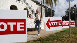 File Photo: Pinellas County residents go to cast their voting ballots at the Coliseum polling precinct on November 8, 2022 in St. Petersburg, Florida.