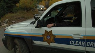 A file image of a Clear Creek County Sheriff vehicle.