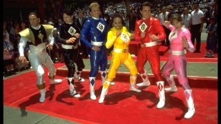 THE STARS OF 'THE MIGHTY MORPHIN POWER RANGERS'