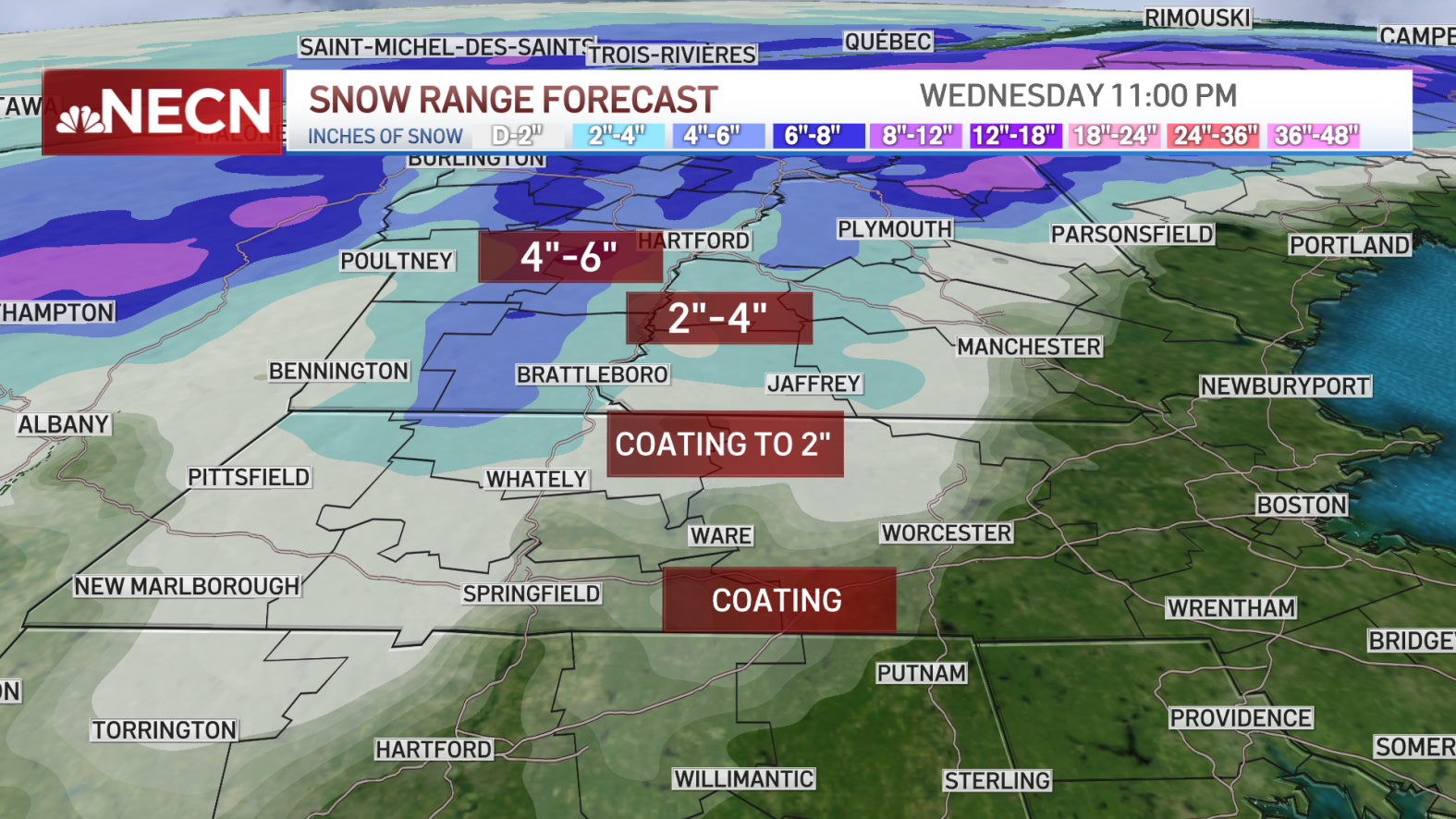 How Much Snow Is Boston Going To Get This Winter Snow Storm Weather Forecast: How Much Snow Are We Getting Tomorrow in