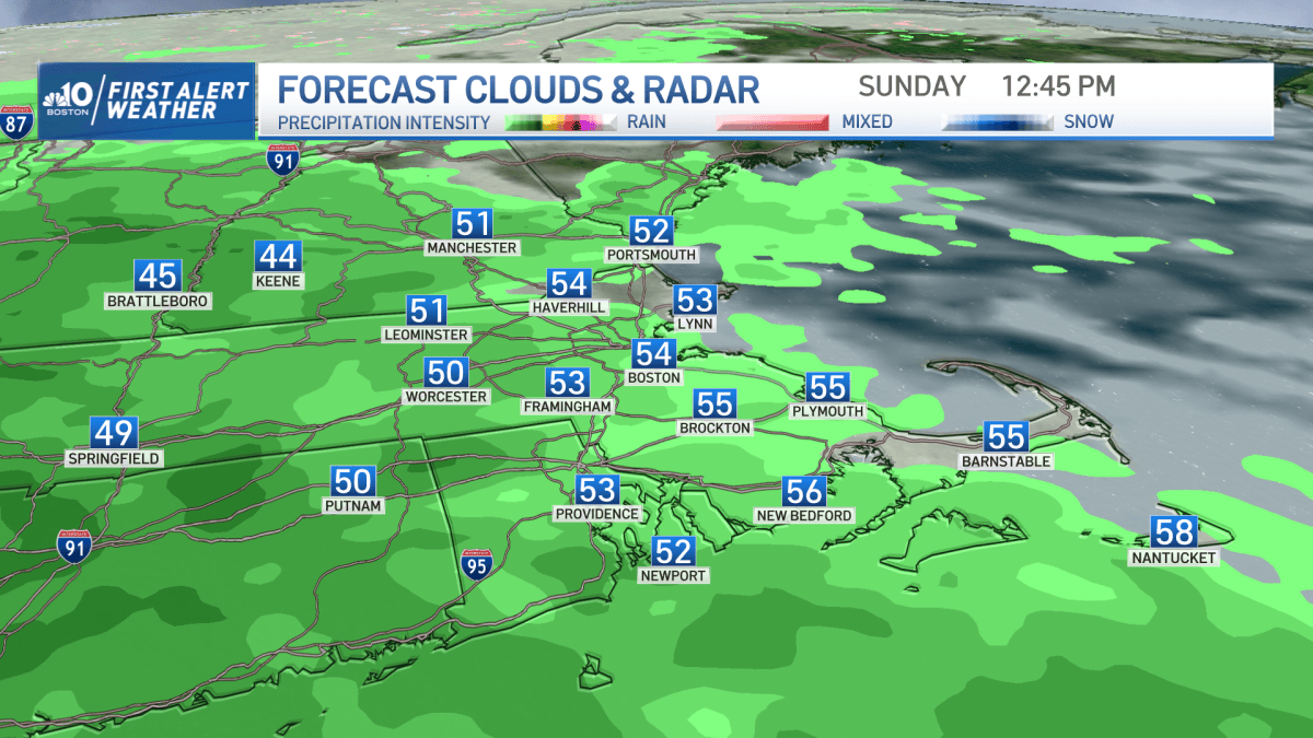Sunny Saturday in New England – NBC Boston