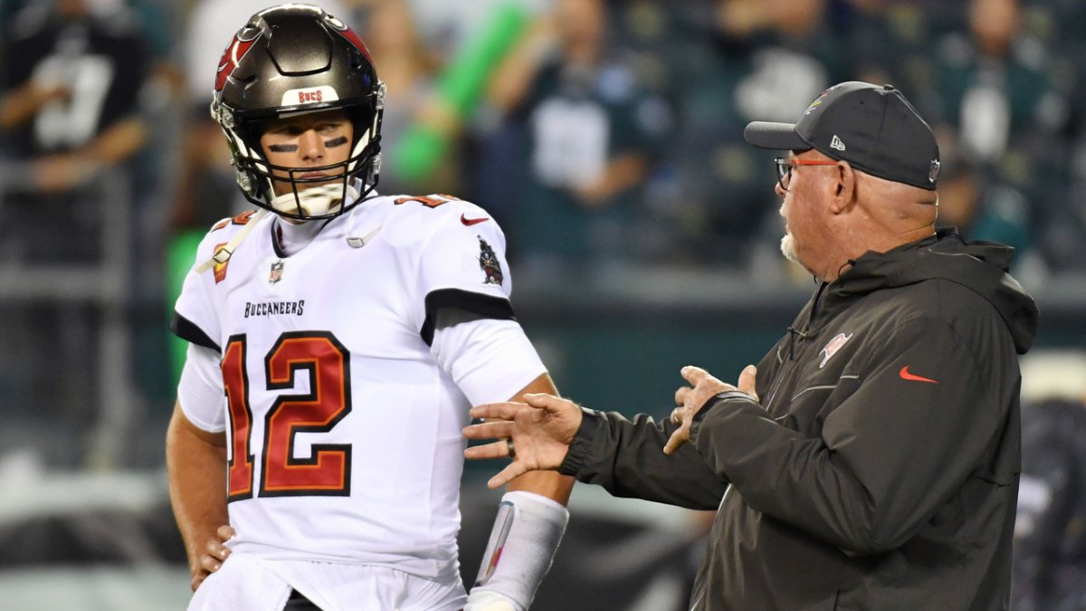 Bruce Arians Says Tom Brady ‘Playing Bad’ Caused Bucs’ Early Struggles