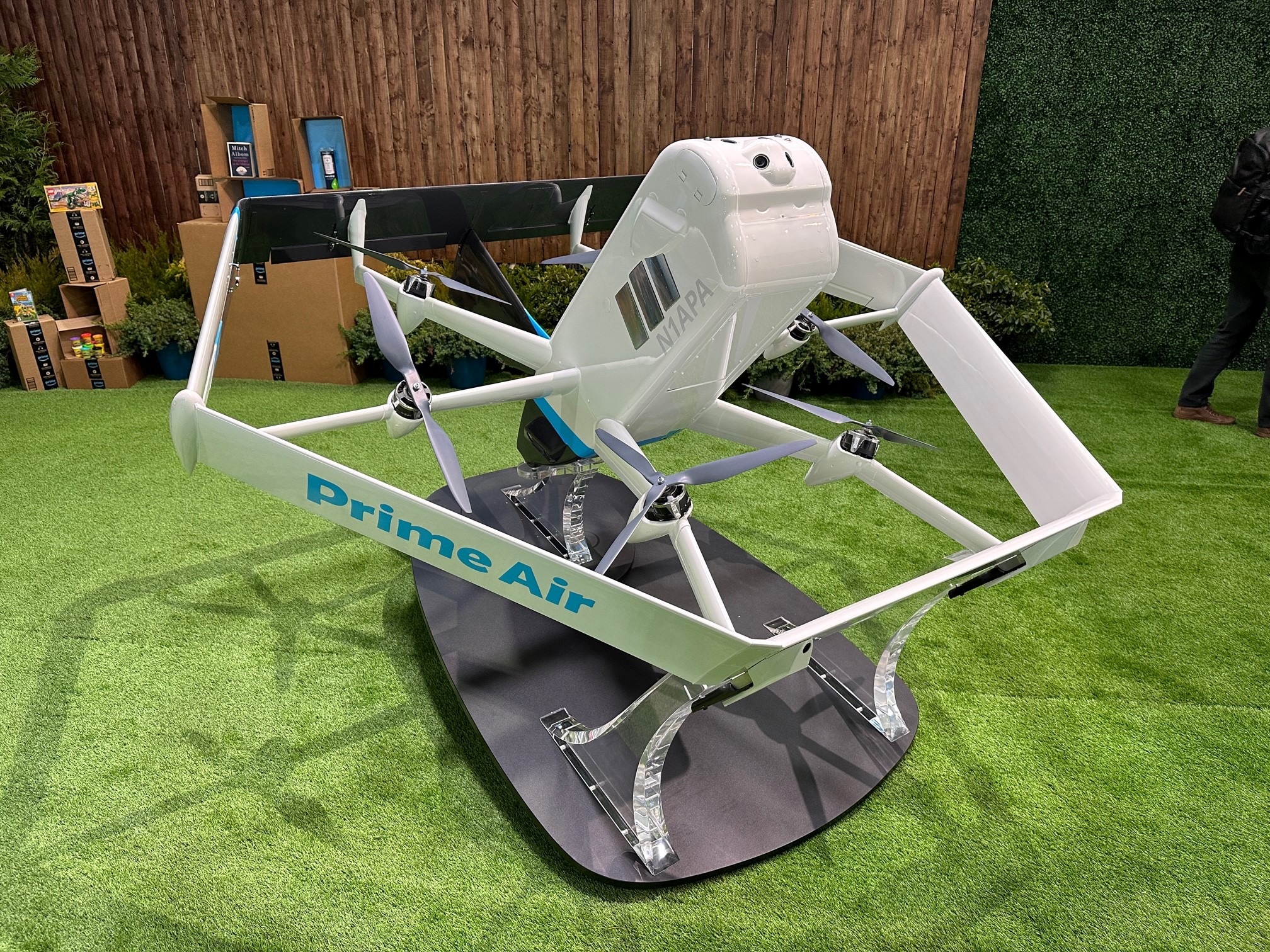An experimental delivery drone called Prime Air