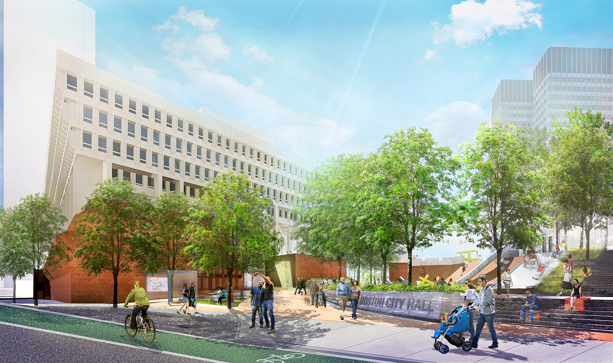 Renovated Boston City Hall Plaza Being Reopened – NBC Boston