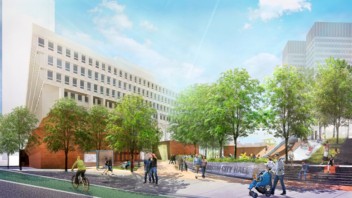 Renovated Boston City Hall Plaza Being Reopened – NBC Boston