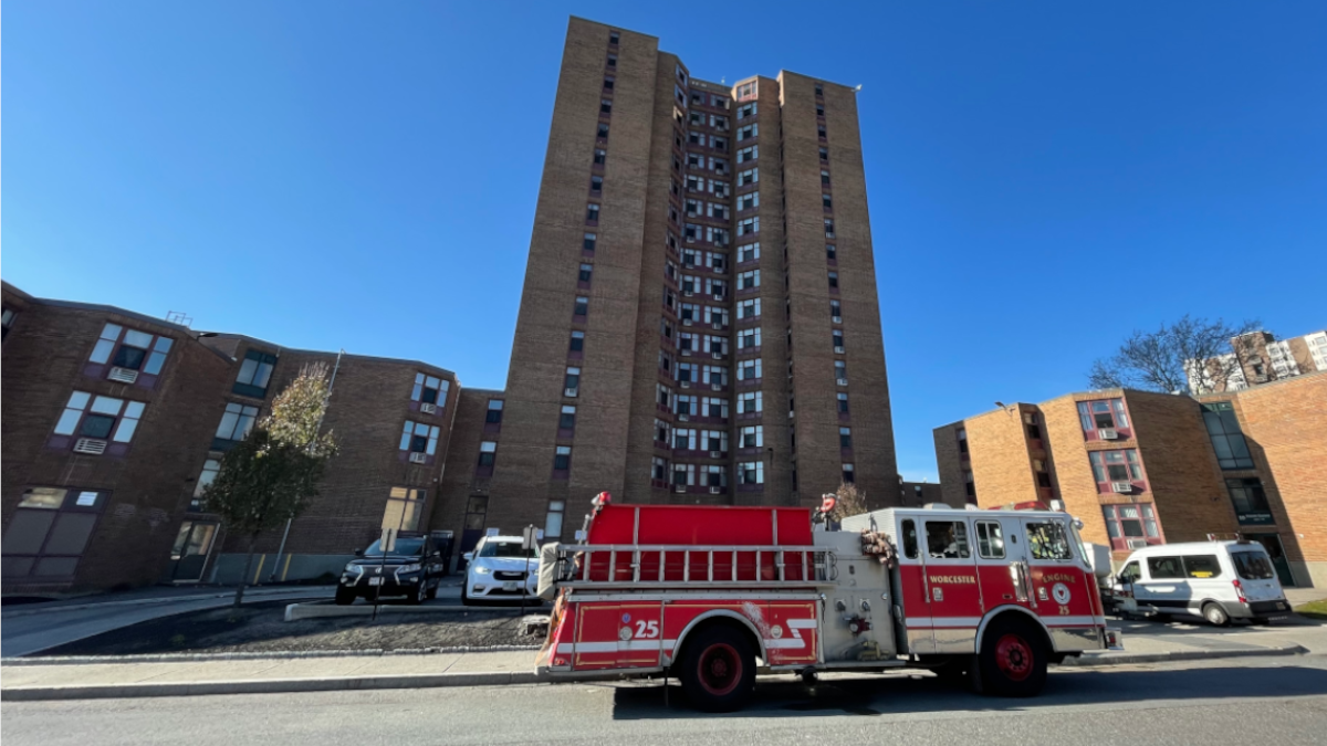 Plumley Village High Rise Fire Hundreds Forced Out on Thanksgiving