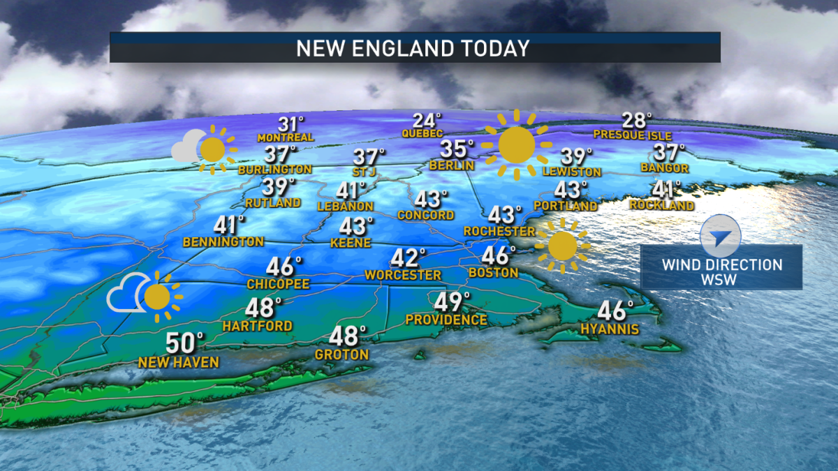 New England Thanksgiving Forecast: Sunny Then Clouds Come in – NBC Boston