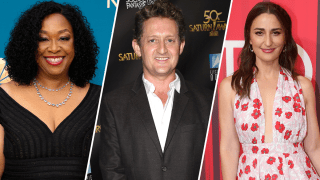 Shonda Rhimes, left, Alex Winter, center, and Sara Bareilles, right, are some of many celebrities who have decided to leave Twitter.