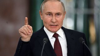 Russian President Vladimir Putin speaks during a news conference after a meeting of the State Council on youth policy in Moscow, Russia, December 22, 2022.