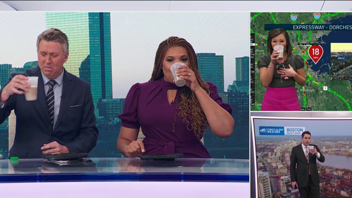 NBC10 Boston Morning Crew Tries ‘Pilk’ — the Pepsi and Milk Combo Going