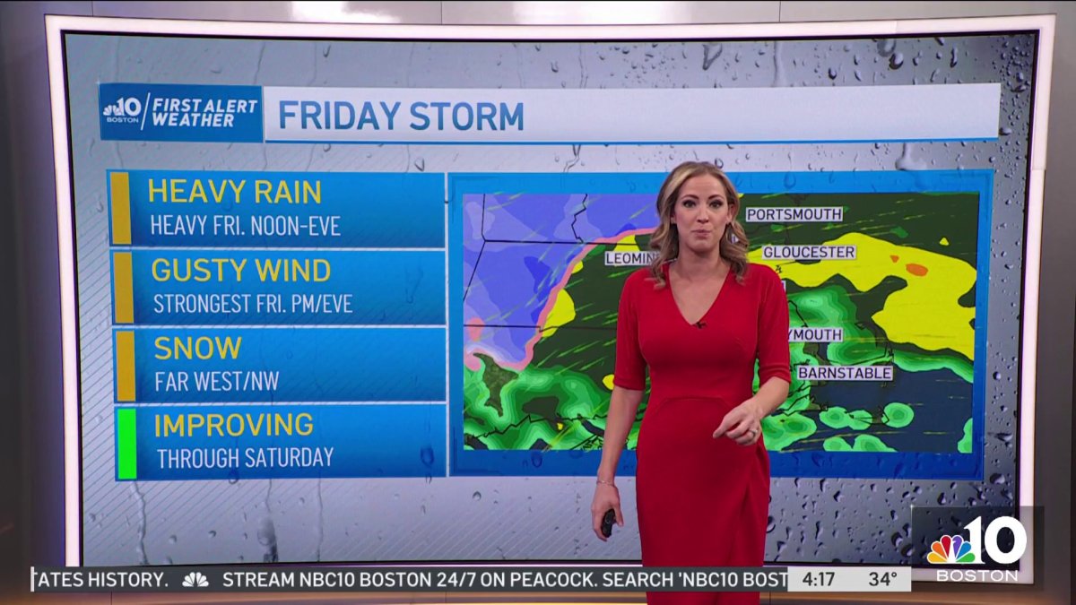 Forecast Winter Storm Headed Our Way Nbc Boston