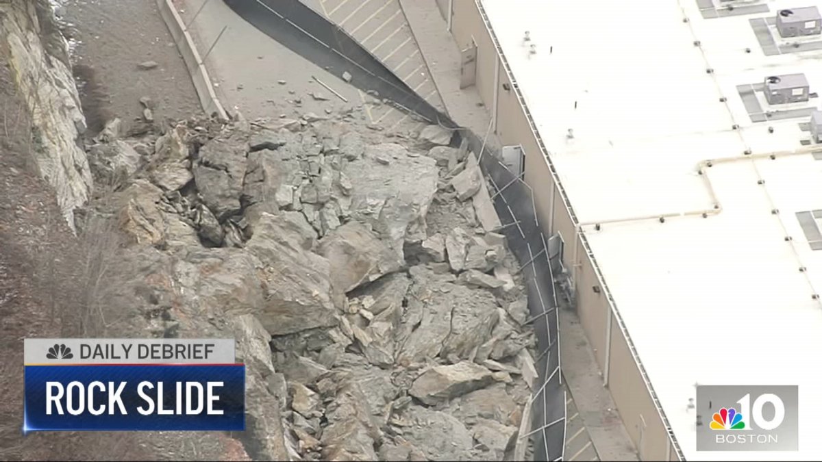 Rock Slide Forces NH Outlet Mall to Close NBC Boston