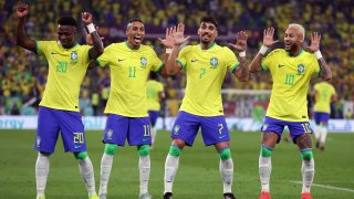 Brazil Dominates First Half, Leads South Korea With Quarterfinals