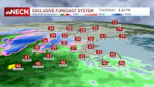 Rain and snow expected to fall on New England on Thursday, Dec. 22, 2022, part of a winter storm expected to impact holiday travel.