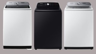 Recalled Samsung washers series WA51A, WA50B and WA52A are pictured.