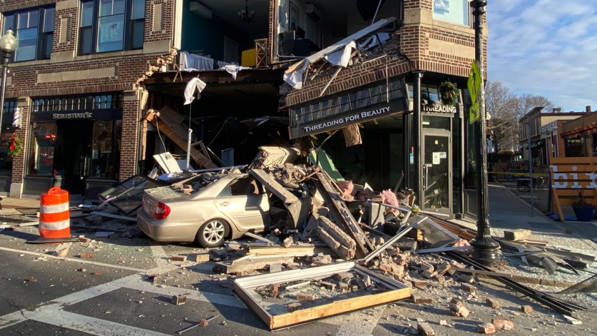 Roslindale Car Into Stores: Driver Injured After Corinth Street Crash ...