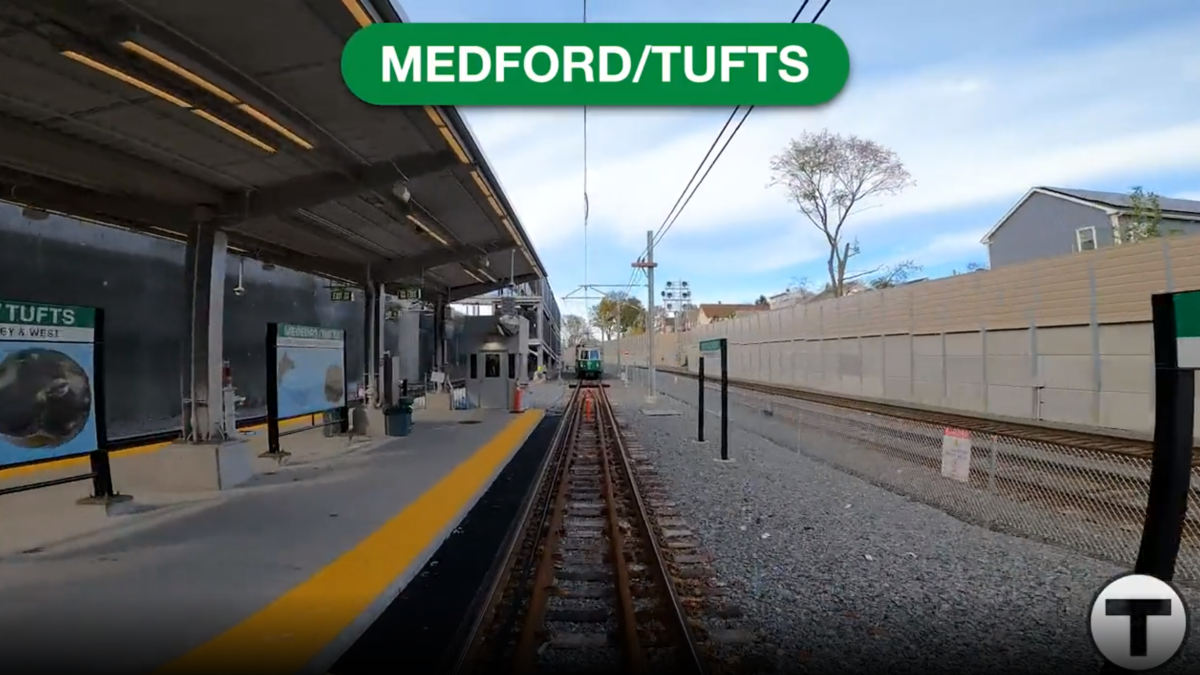 Medford/Tufts Green Line Extension Opening – NBC Boston