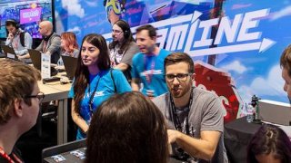 Proletariat”s Streamline booth at PAX East in Boston.