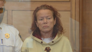 Judy Church in court on Friday, Dec. 23, 2022. She's suspected of killing her boyfriend by poisoned him with ethylene glycol, a compound commonly found in antifreeze, deicing fluid and hydraulic brake fluid.