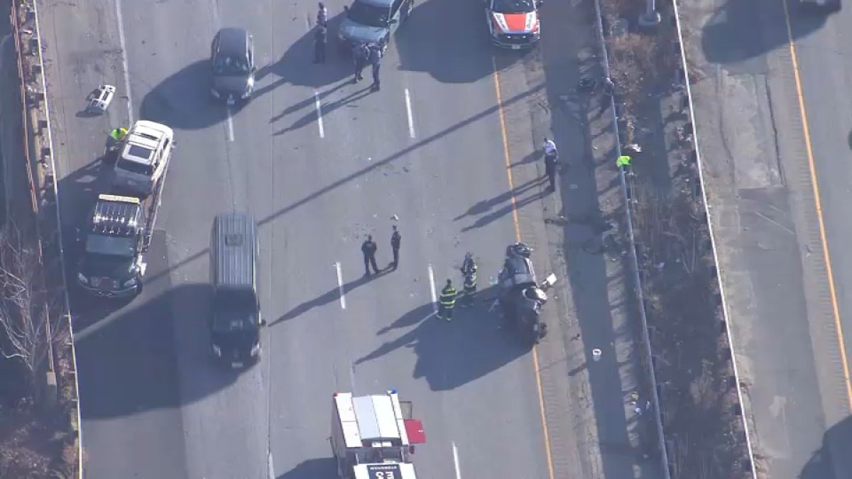 3 Injured in Crash on I93 in Stoneham MA NBC Boston