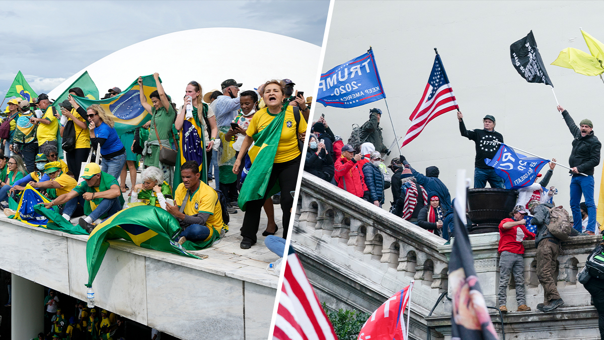 Brazil and US Capitol Riot Are Parallel Attacks But Not Identical