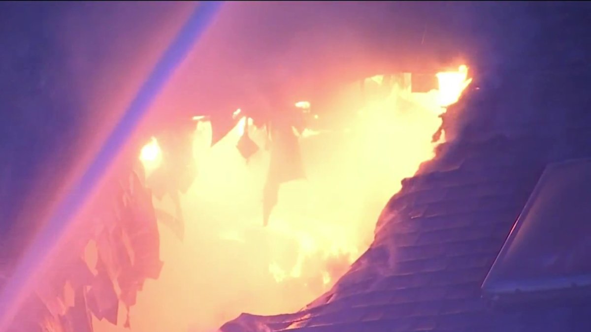 Crews Battle Large Barn Fire in Wilmington NBC Boston