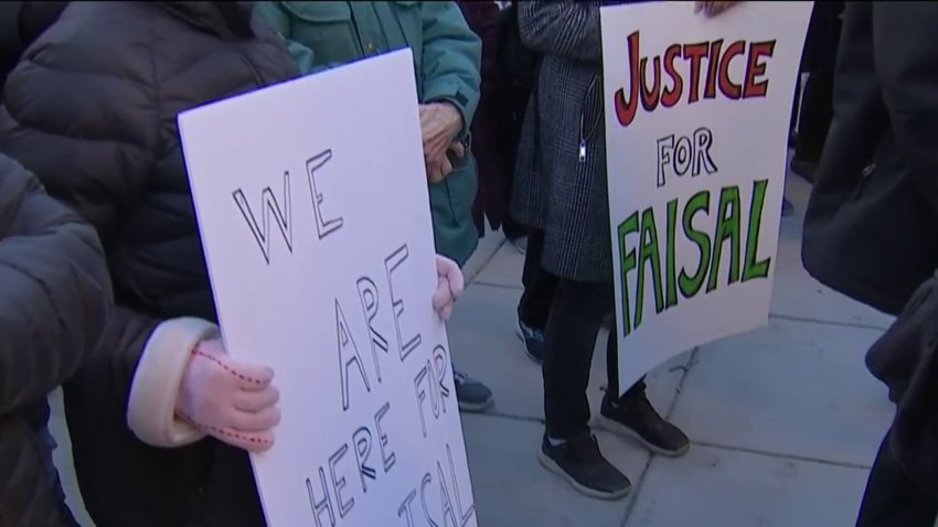 Rally Held Demanding Justice in Police Shooting of Man With Knife in Cambridge