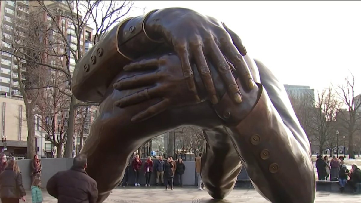 Artist Defends Design of ‘The Embrace’ Memorial Amid Criticism NBC Boston