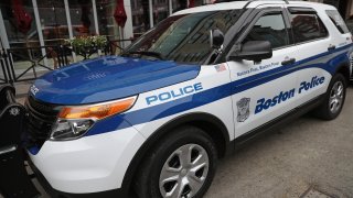 BOSTON, MA – MAY 16: A Boston Police cruiser is pictured in Boston on May 17, 2019. (Photo by David L. Ryan/The Boston Globe via Getty Images)