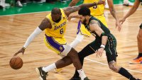 Tatum Responds to LeBron's Latest Complaint After C's-Lakers No-Call