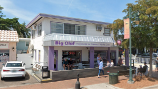 Big Olaf Creamery in Siesta Key, Fla.