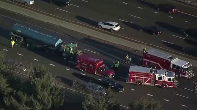 All Lanes of I-93 Reopen After Truck Crash, Fuel Spill