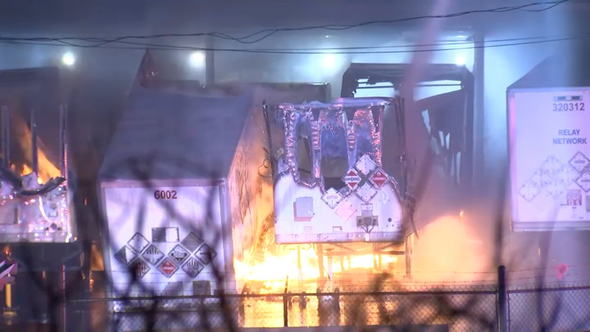 Braintree MA Fire at Clean Harbors Is the Fire Out? NBC Boston