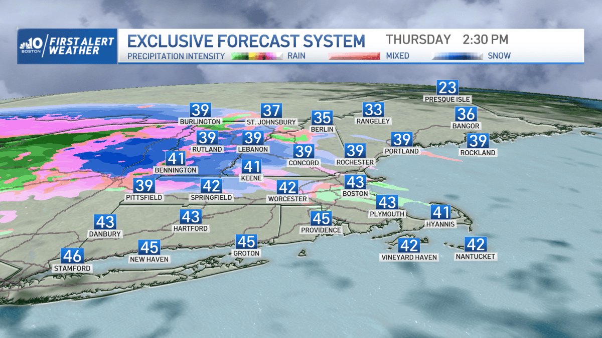 New England Weather: Are We Getting Snow This Week? – NBC Boston