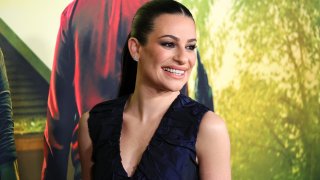 Lea Michele attends Universal Pictures' "Knock At The Cabin" World Premiere at Jazz at Lincoln Center on January 30, 2023