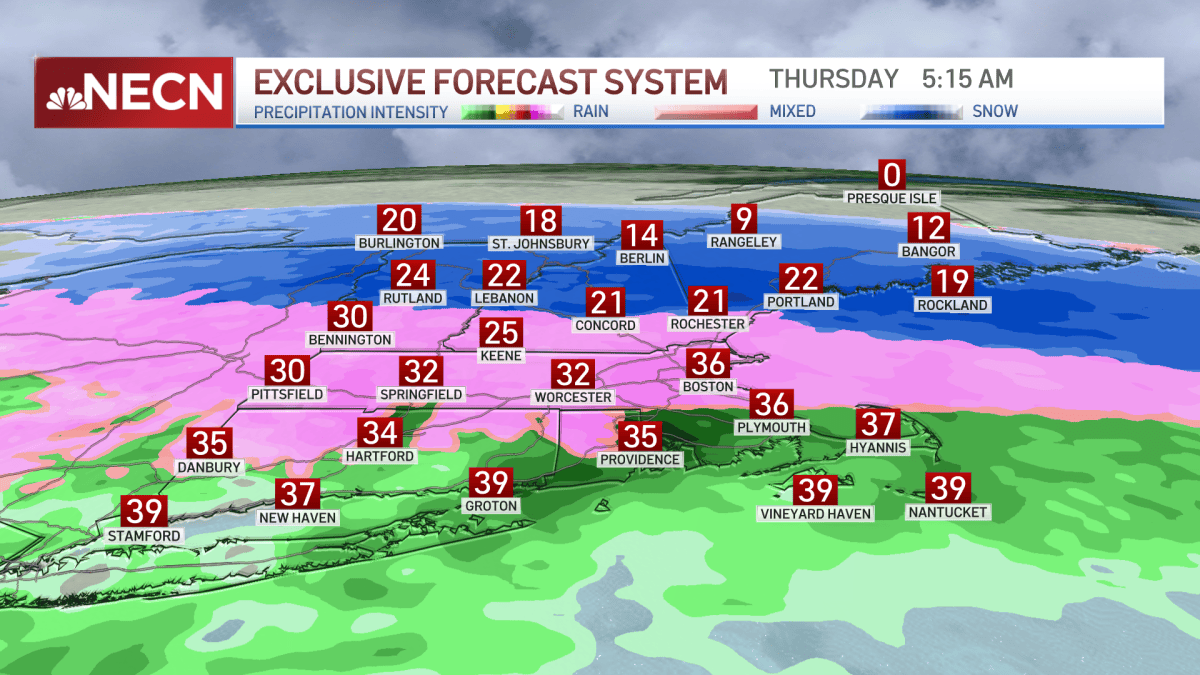Winter Storm in MA: How Much Snow Are We Getting? – NBC Boston
