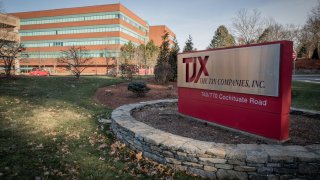 TJX corporate headquarters are located in Framingham.