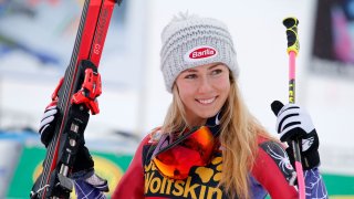 US Alpine skier Mikaela Shiffrin.