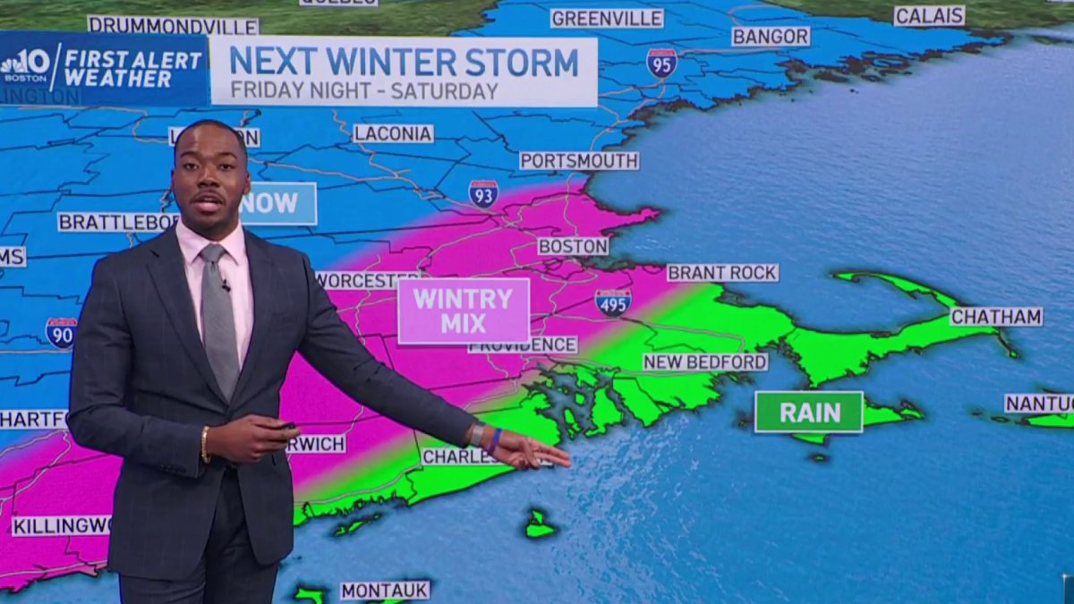 Forecast Sizing Up the Next Snow Storm Heading to Mass. NBC Boston